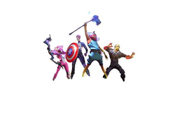 Fortnite на прозрачном фоне