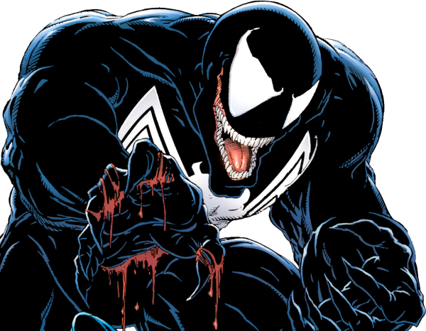 Знак Венома из человека паука
