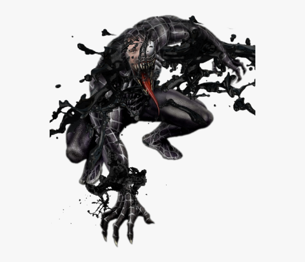 Веном на прозрачном фоне