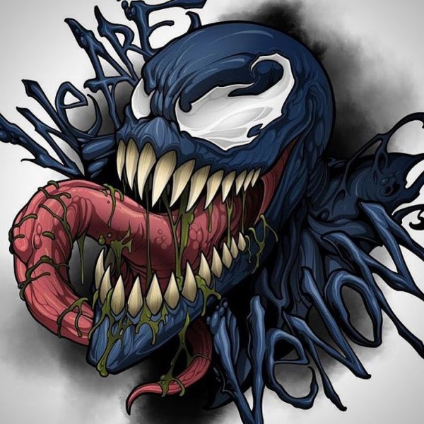 Тату Марвел Веном