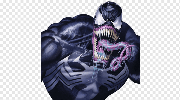 Эдди Брок и Веном поцелуй