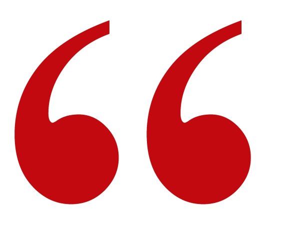 Кавычки на прозрачном фоне