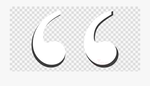 Кавычки на прозрачном фоне
