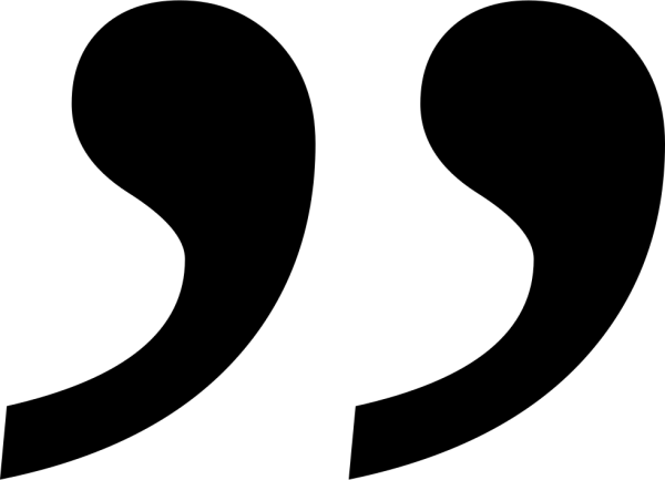 Кавычки запятые