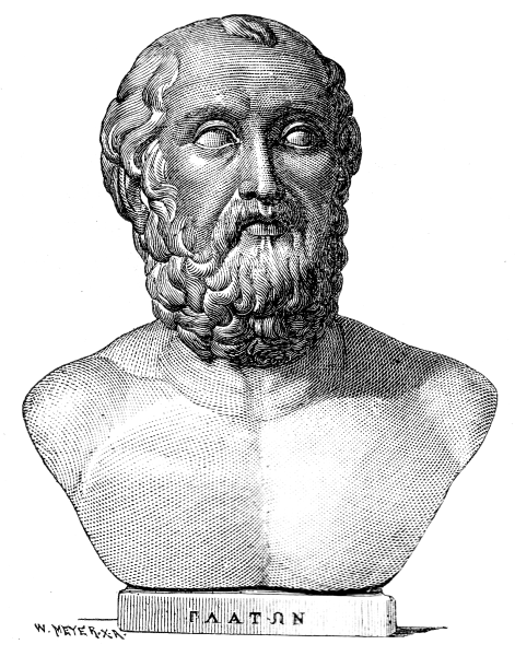 Платон древнегреческий философ портрет