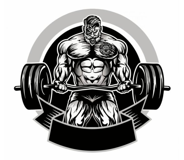Значок бодибилдинга