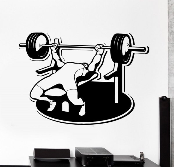 Жим лежа вектор