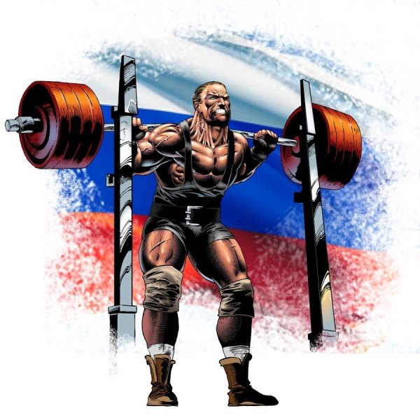 Пауэрлифтинг рисунки