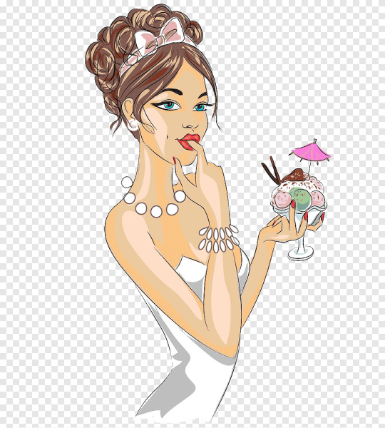 Девушка свадьба вектор