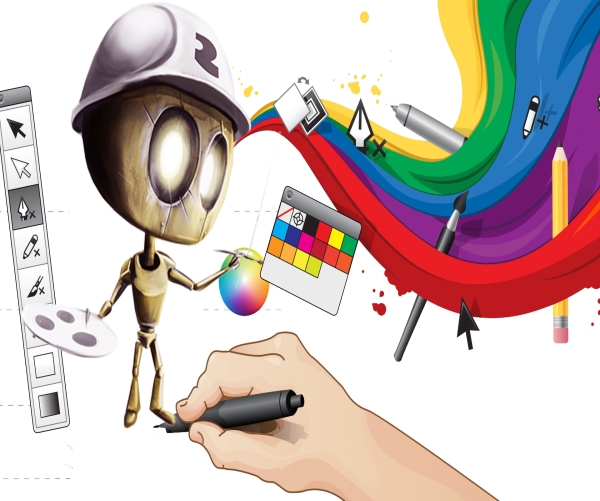 Дизайнер иллюстрация