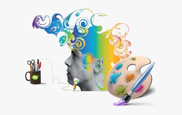 Рекламный плакат профессии графический дизайнер