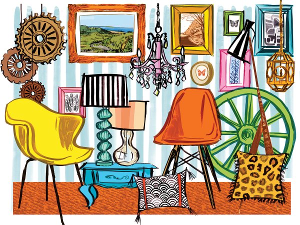 Интерьер клипарт