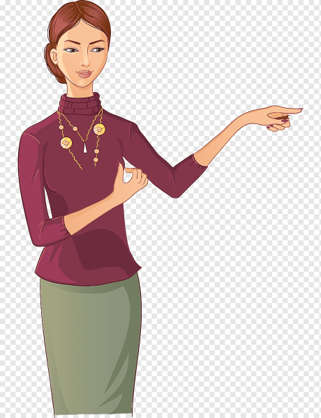 Учительница рисунок