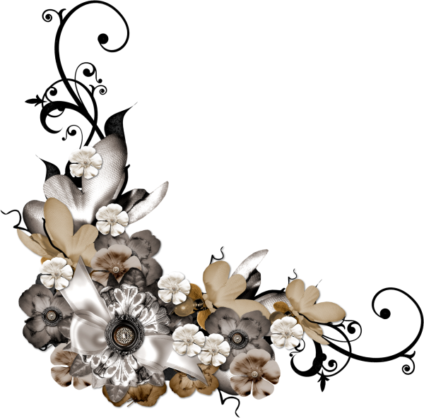 Декор для фотошопа на прозрачном фоне