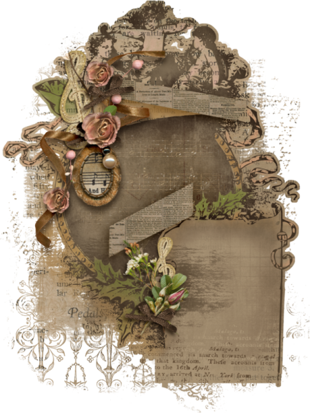 Винтажный скрап набор