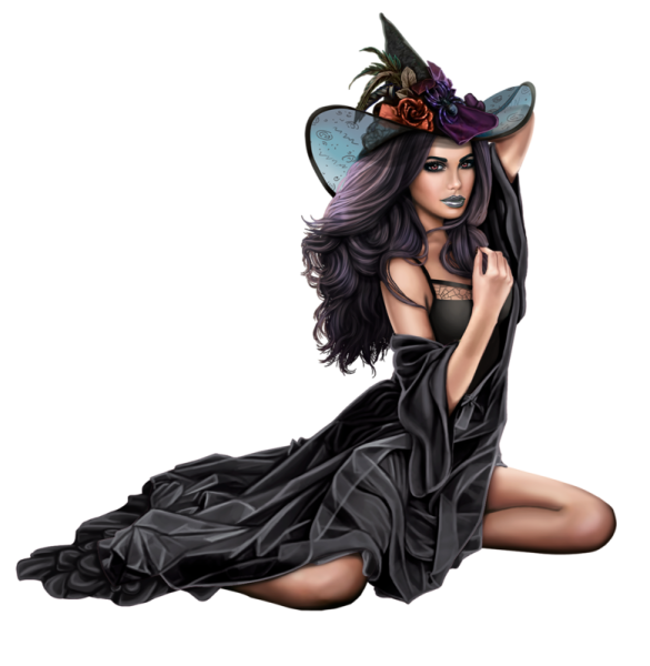 Девушка ведьма