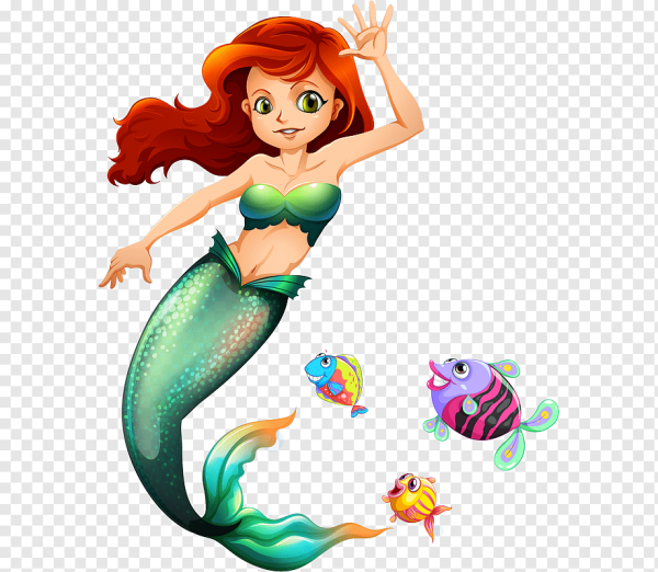 Русалки мультяшные
