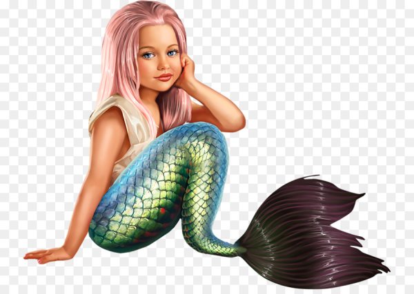 Русалка без фона