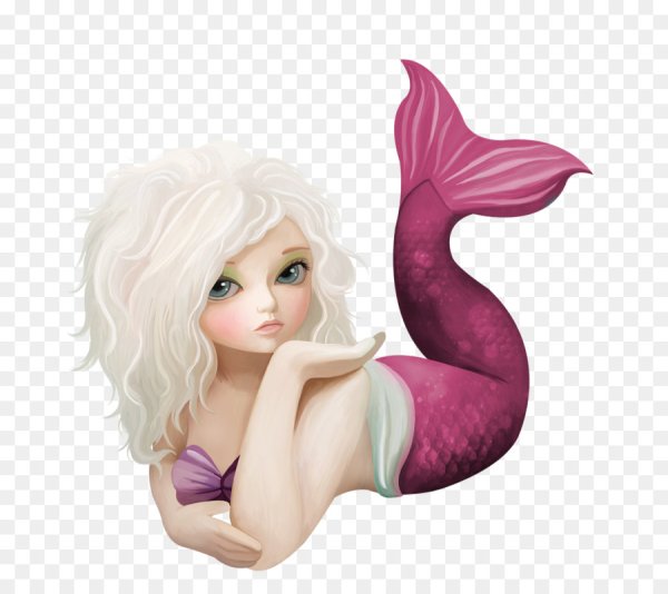 Русалка без фона