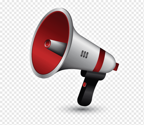 Громкоговоритель красный