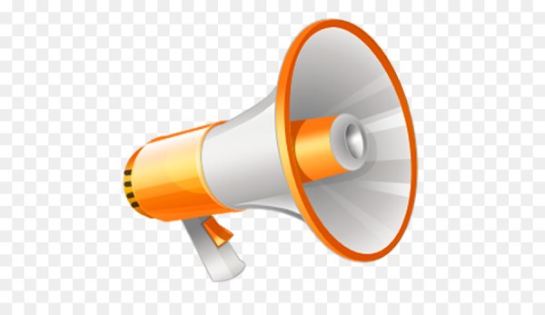 Громкоговоритель на прозрачном фоне