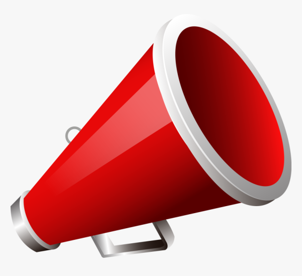 Громкоговоритель красный