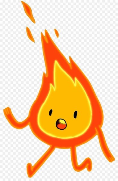 Пламя мультяшное