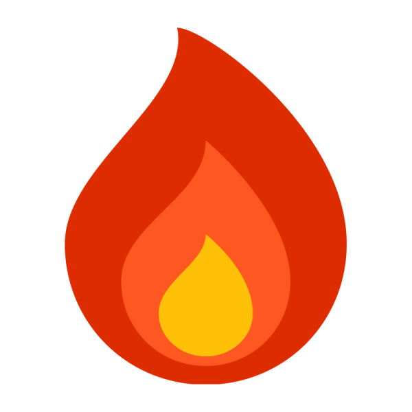 Огонь пиктограмма