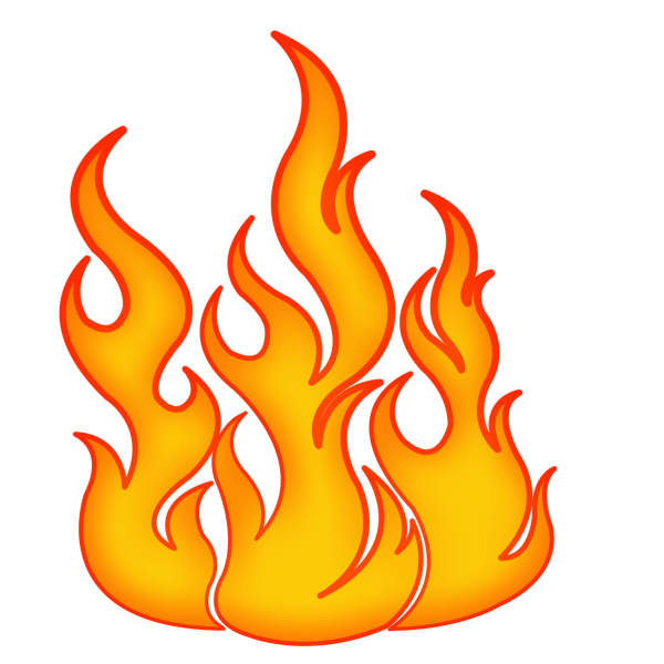 Языки пламени