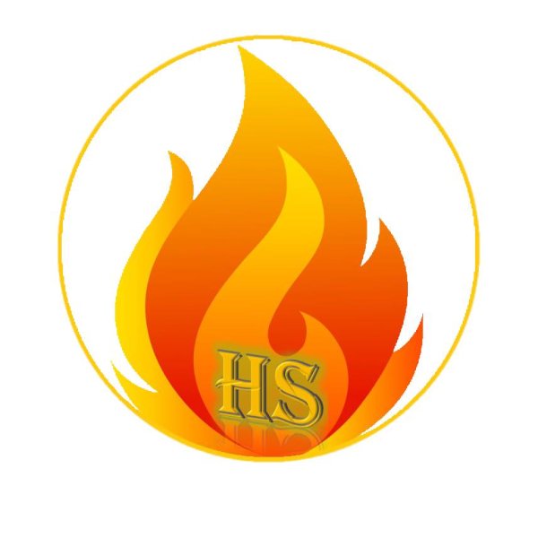 Огонь стикер