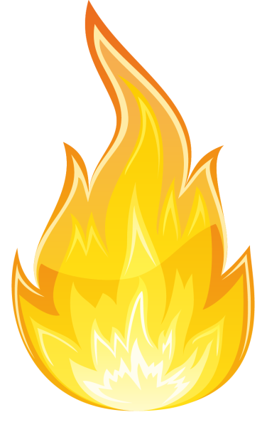 Огонь в векторной графике