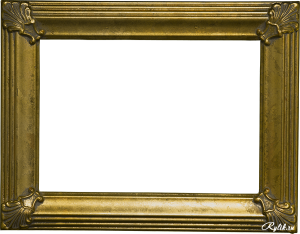 Картинная рама на прозрачном фоне