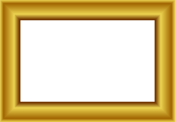 Картинная рамка на прозрачном фоне
