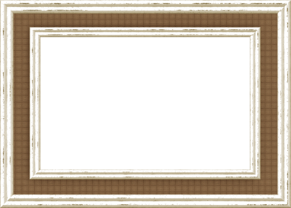 Багетная рамка на прозрачном фоне