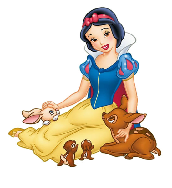 Принцесса Белоснежка и семь гномов