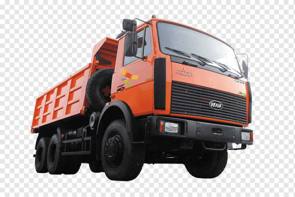 КАМАЗ самосвал без фона