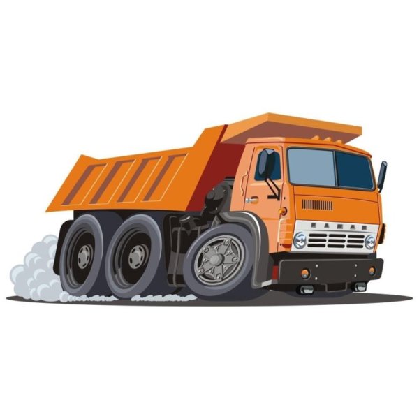 КАМАЗ мультяшный