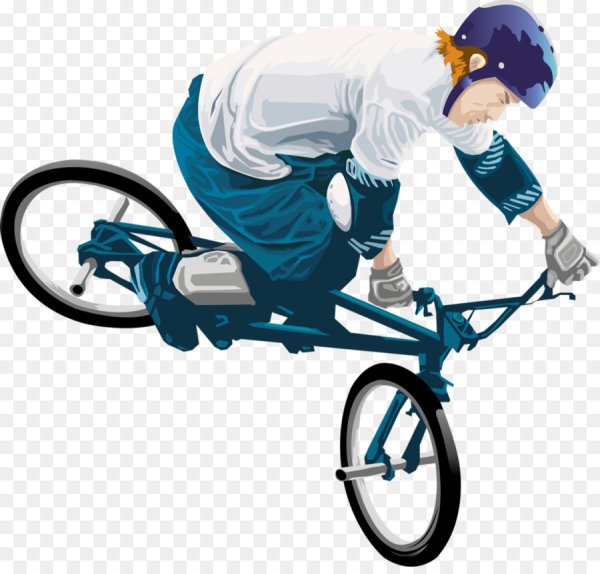 BMX велосипедист