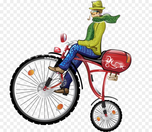 Велосипед иллюстрация