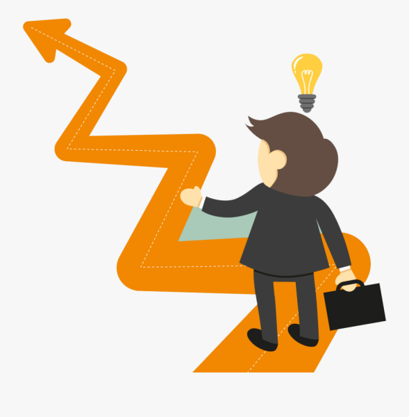 Карьерный рост вектор