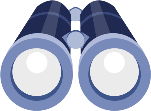 Бинокль векторный