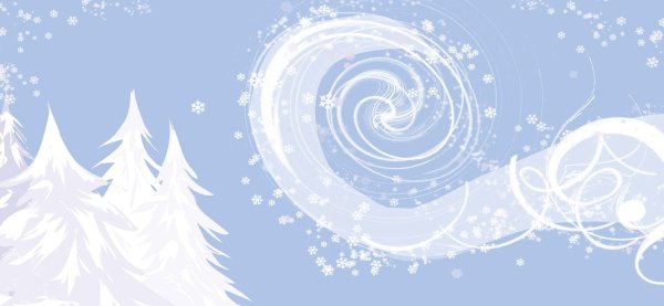 Вьюга рисунок