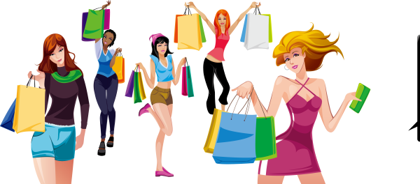 Шоппинг иллюстрация
