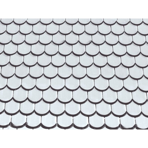 Трафарет черепицы крыши