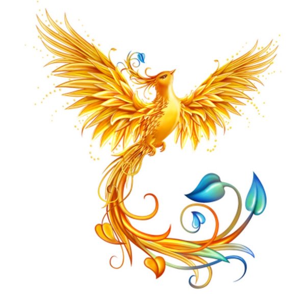 Жар птица вышивка