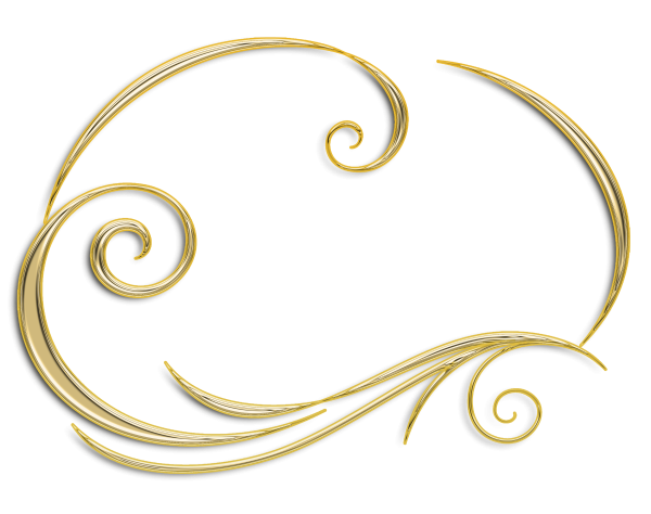 Виньетка золото