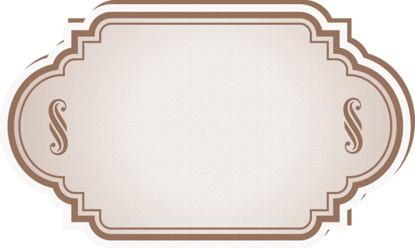 Красивая табличка для надписи