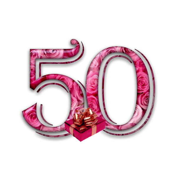 50 Лет красивые цифры