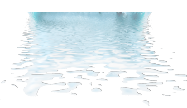 Лужа без фона