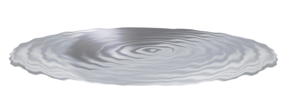 Лужа на прозрачном фоне